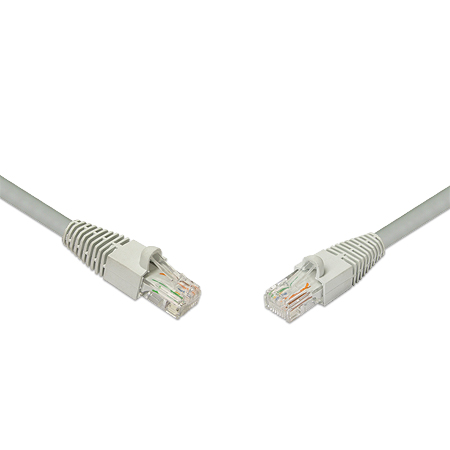 Kat. 6A UTP, RJ45/RJ45, gr/gr, 1.0m